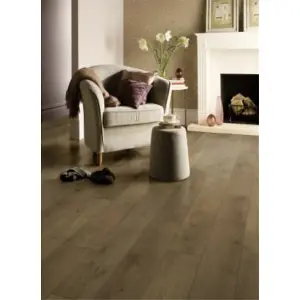 PACK OF 15 (Total 15 Units) - Brown Oak 12mm Thick Laminate Flooring (22.2m2 Coverage)