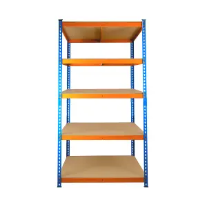 20 Bays of 5 Tier Extra Heavy Duty Storage Racking 1800h x 900w x 600d mm 300kg