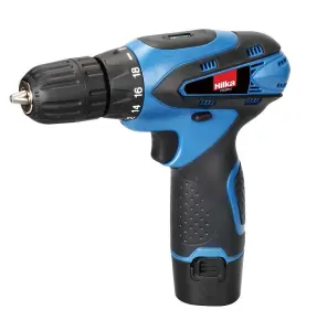 Hilka PTCDD12 12 V Blue & Black Li-Ion Cordless Drill Driver