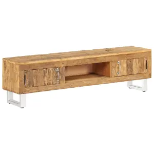 Berkfield TV Stand Solid Reclaimed Wood 140x30x40 cm