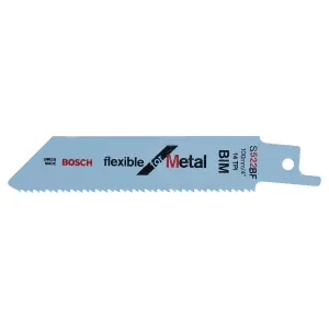 Bosch Professional 5-Pack S522BF BIM Flexible Blades for Metal