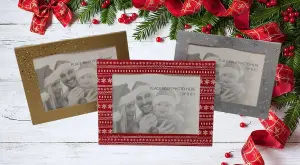 36 Photo Christmas Cards Personalise Your Own Christmas Cards  6 x 4 Inch Photo