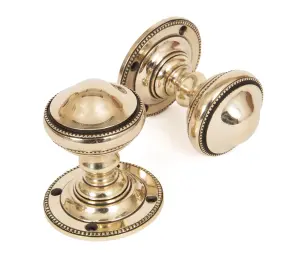 From The Anvil Aged Brass Brockworth Mortice Knob Set