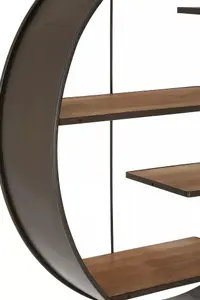 Interiors by Premier Trinity Round Shelf Unit