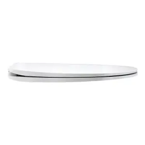 Euroshowers Slimlux Top Fix Slow Close Oval Toilet Seat