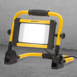 Litecraft Stanley Portable Black 30 Watt LED IP65 Outdoor Work Light