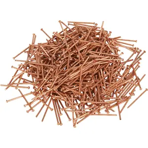 200 Pack of Heavy-Duty 2.5mm x 50mm Copper Welding Nails for Car Dent Repair