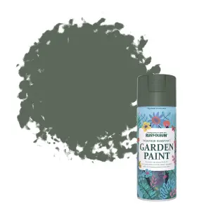 Rust-Oleum All Green Matt Multi-surface Garden Paint, 400ml Spray can