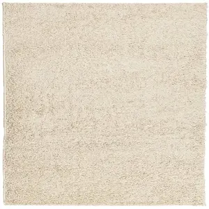 Shaggy Rug PAMPLONA High Pile Modern Gold 240x240 cm