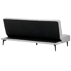 Beliani Modern Sofa Bed ESSVIK Light Grey