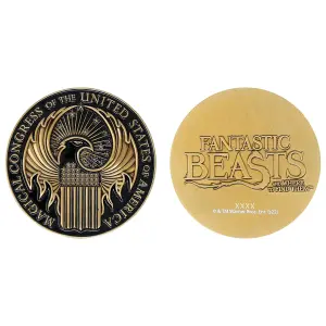 Fantastic Beasts Limited Edition Magical Congress of the United States of America Medallion