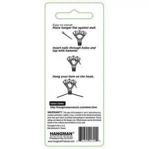 Hangman Deluxe Picture Wire Hook DW100