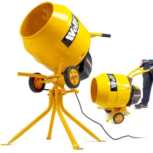 Cement Concrete Mixer Wolf Contractor 135L 550W Stand Belle Style