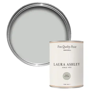 Laura Ashley Soft Silver Eggshell Emulsion paint, 750ml