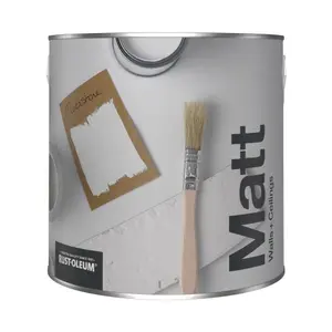 Rust-Oleum Washable Matt Wall Paint - Moonstone 2.5L