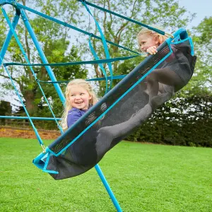 Single Metal Swing with Pirate Boat Seat