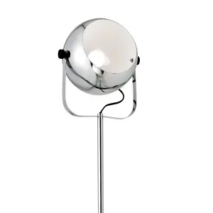 GoodHome Roccheta Pendant Chrome effect Floor light