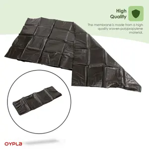 Oypla 2m x 5m Heavy Duty Weed Control Ground Cover Membrane Sheet