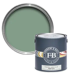 Farrow & Ball Dead Flat Mixed Colour 83 Chappell Green 2.5 Litre