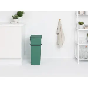 Brabantia Sort and Go 40 Litre Rubbish Bin Fir Green