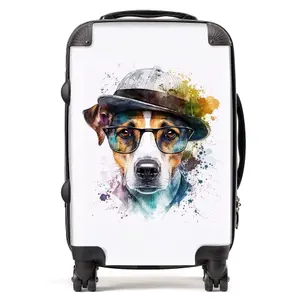 Jack Russell Dog Splashart Suitcase - Cabin