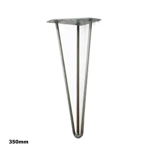 Antique Cast Iron Hairpin Leg - 350mm - Pack of 4 Legs