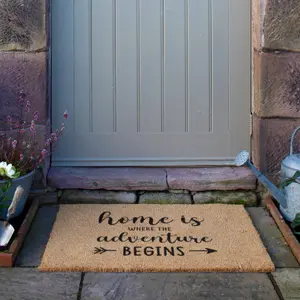 Home Is Where The Adventure Begins Doormat (90 x 60cm)