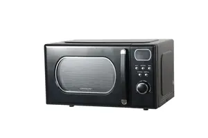 Cookology Retro Microwave 800W Freestanding 20L - RETDD20BK Black