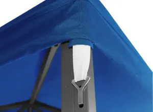 SunDaze 2-Tier Replacement Top Fabric for 3x3m Gazebo Pavilion Roof Canopy Blue