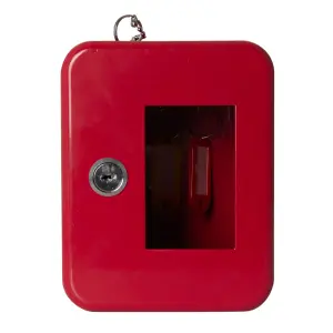 Metal Emergency Key Box With Break Glass & Strike