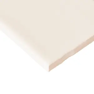 Vernisse Off white Gloss Ceramic Wall Tile Sample