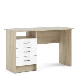 Function Plus Desk 3 Drawers 120cm