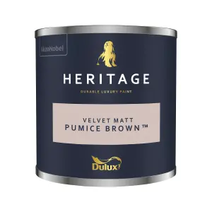 Dulux Heritage Velvet Matt - 125ml Tester Pot - Pumice Brown