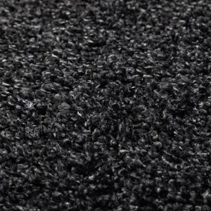 Thick Large 5cm Pile Shaggy Rug Living Room Bedroom Hallway Non-Shed Rug Runner Carpet (Anthracite, 60 x 110cm)