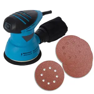 Silverline DIY Random Orbit Sander 125mm 870944 Power Tools 240W