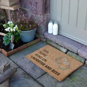 Laughter and B... Doormat (60 x 40cm)