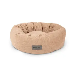 Polyester Pet Bed Light Brown / Medium (12-18kg)