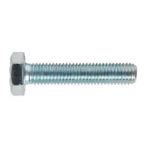 Sealey HT Setscrew M10 x 50mm 8.8 Zinc Pack of 25 SS1050