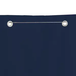 Berkfield Balcony Screen Blue 160x240 cm Oxford Fabric