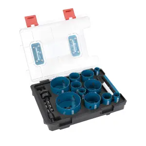 Erbauer Bi-metal steel 13 piece Holesaw set