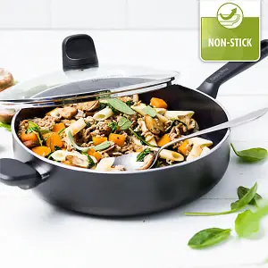 GreenPan Memphis 28cm Saute Pan With Lid