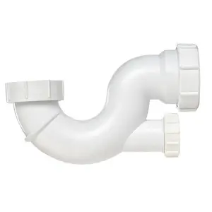 Make Shallow Bath Trap White (40mm)