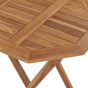 Berkfield Folding Garden Table 60x60x75 cm Solid Teak Wood