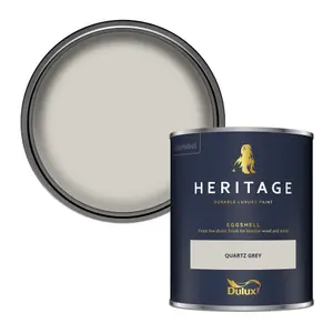 Dulux Trade Heritage Quartz Grey Eggshell Wall paint, 750ml