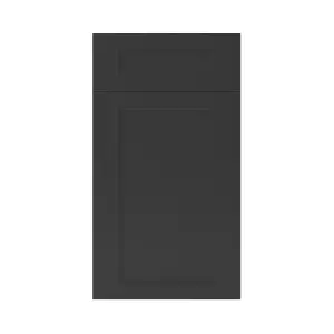 GoodHome Artemisia Matt graphite Classic shaker Door & drawer 400mm