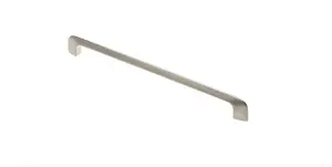 MILANO - cabinet door handle - 256mm, inox (brushed steel)