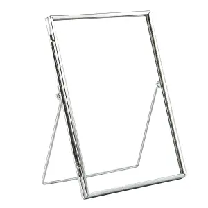 Nicola Spring - Standing Metal Photo Frame - 6" x 8"