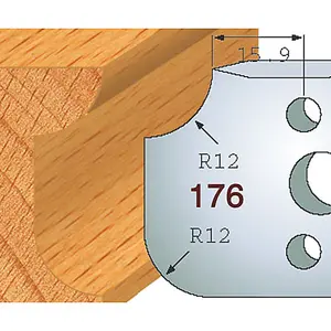 Axcaliber Pair of Profile Euro Cutters - 176