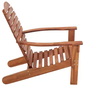 Berkfield Adirondack Chair Solid Acacia Wood