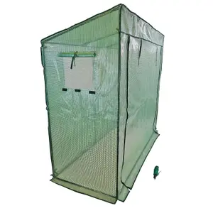 Large Walk-in Greenhouse Tomato Plant Garden Green House Waterproof Slanted Top